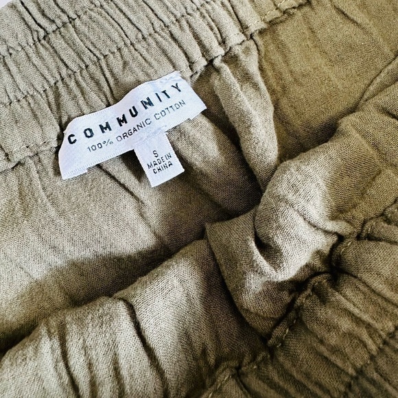 ARITZIA COMMUNITY Organic Cotton Skirt Small Muslin Gauze Stretchy - Picture 6 of 9